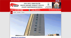 Desktop Screenshot of inmobiliariaveracruz.com.mx